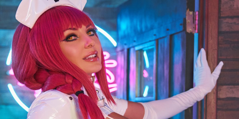 Image of Jessica Nigri in a nurse cosplay